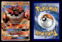 Incineroar GX 27/149 Ultra Rare Holo SM Base Set Pokemon Card - Image 1