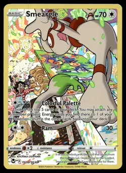 Smeargle SWSH12: Silver Tempest Trainer Gallery Holo TG10/TG30 Pokemon TCG - Image 1