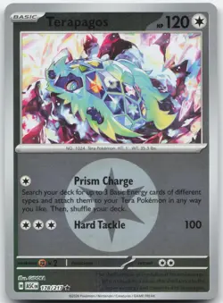 Terapagos (Energy Symbol ) 178/217 Ascended Heroes Pokemon Reverse Holo NM - Image 1