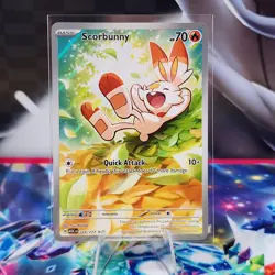 Scorbunny 225/217 Ascended Heroes Illustration Rare Pokemon TCG - Image 1