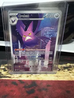 Pokemon TCG Crobat Chaos Rising Illustration Rare 093/086 - Image 1