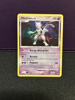 Pokemon TCG Mewtwo HOLO BLEED Majestic Dawn 9/100 LP - Image 1