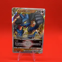 Pokemon TCG Lucario V & VSTAR Promo Lot (2) SWSH213/SWSH214 Holo EN 2022 - Image 3
