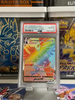 PSA 10 2021 POKEMON #171 CORVIKNIGHT VMAX - Image 1