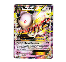 Pokemon M Audino EX Fates Collide [LP] - Image 1