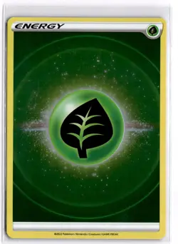 Pokemon TCG Grass Energy (2022 Unnumbered) Swsh09: Brilliant Stars Reverse Holo - Image 1