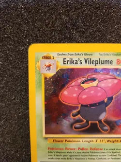 Erika's Vileplume 5/132 Gym Heroes Unlimited Holo Rare Pokemon - Image 2