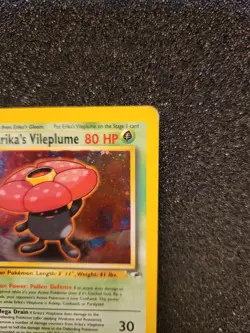 Erika's Vileplume 5/132 Gym Heroes Unlimited Holo Rare Pokemon - Image 3