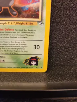 Erika's Vileplume 5/132 Gym Heroes Unlimited Holo Rare Pokemon - Image 4