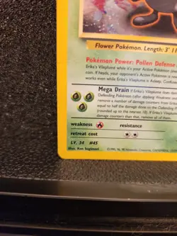 Erika's Vileplume 5/132 Gym Heroes Unlimited Holo Rare Pokemon - Image 5