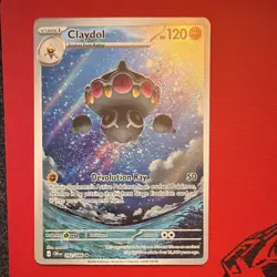 Pokemon 2026 Claydol 092/086 Chaos Rising Illustration Rare Holo ENG NM - Image 1