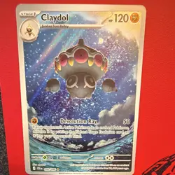 Pokemon 2026 Claydol 092/086 Chaos Rising Illustration Rare Holo ENG NM - Image 3