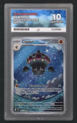 Pokemon Claydol Illustration Rare 092/086 Me04: Chaos Rising ACE 10 - Image 1