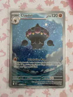 Pokemon TCG Claydol Chaos Rising Illustration Rare CRI 092/086, Near Mint - Image 1