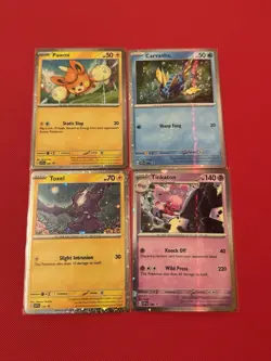 Lot Of 4 Pokemon Modern Black Star Promos - Image 1