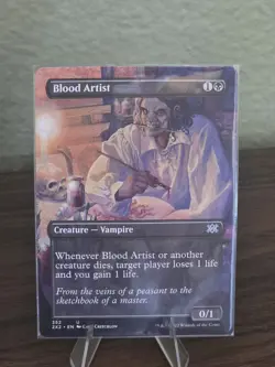 MTG Blood Artist (Borderless) Double Masters 2022 Regular - Image 1