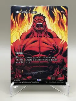 Monstrous Rage (Borderless) - Marvel Universe Eternal-Legal (MAR) - Image 1
