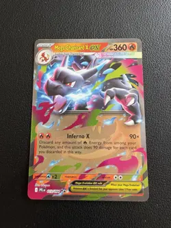 Pokemon TCG Mega Charizard X Ex 13/094 PFL: Phantasmal Flames NM - Image 1