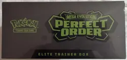 Pokemon TCG Perfect Order Mega Evolution Elite Trainer Box ETB New And Sealed - Image 3