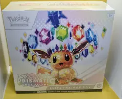Pokemon TCG Prismatic Evolutions ETB Elite Trainer Box Sealed - Image 1