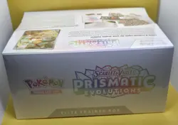 Pokemon TCG Prismatic Evolutions ETB Elite Trainer Box Sealed - Image 5