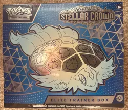 Pokemon TCG Stellar Crown ETB - Elite Trainer Box - Brand New Sealed - Image 1