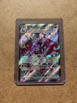 Pokemon TCG Charizard EX 074 Promo Black Star Full Art Paldean Fates - Image 1