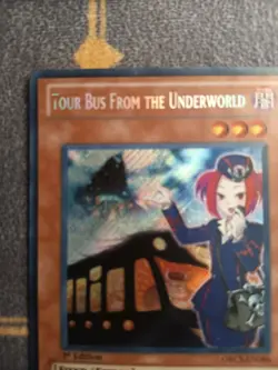 1x Tour Bus From The Underworld ORCS-EN086 Secret Rare First Edition Light Play - Image 2