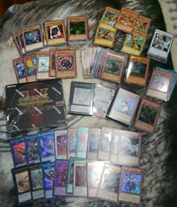 Huge Lot Yugioh Cards Sealed Rarity Box V 24 PACK BOX Melffy Deck Blue Eyes Old - Image 1
