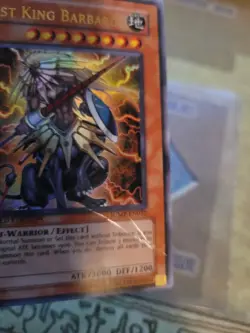 YUGIOH BEAST KING BARBAROS JUMP-EN032 ULTRA LIMITED ED LP/MP - Image 3