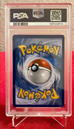 PSA 9 Mint Pokemon Ash’s Pikachu I Choose You! SM108 Black Star Promo - Image 2