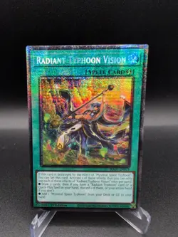 Radiant Typhoon Vision RA05-EN075 1st Edition Starlight Rare NM Yugioh - Image 1