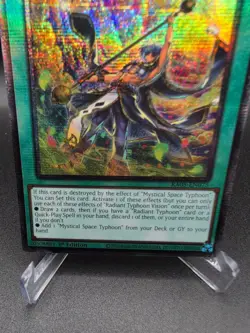 Radiant Typhoon Vision RA05-EN075 1st Edition Starlight Rare NM Yugioh - Image 3