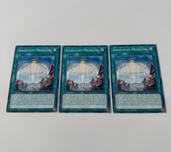 Yu-Gi-Oh! Angelechy Problem CORI-EN094 Mint 1st Edition x3 - Image 1