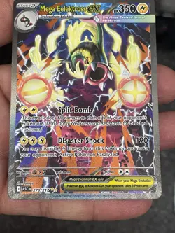 Ascended Heroes Mega Eelektross EX SIR 278/217 Mint BRAND NEW Pokemon TCG - Image 5