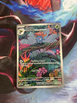 Gloom 198/197 Obsidian Flames Illustration Rare Holo Card Pokemon TCG - Image 1