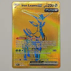 Iron Leaves ex 176/131 Sv: Prismatic Evolutions Gold Hyper Rare Holo - Image 1