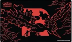 Pokemon TCG - Team Rocket's Moltres - Ultra Premium Collection Play Mat - Image 1