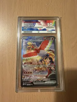 Pokemon TCG Ethan's Ho-Oh EX Sir Destined Rivals 230/182 Ace 10 - Image 1