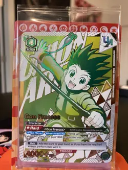 Union Arena (SEALED) Gon Freecss Rare Battle (Non Winner Stamp) HunterxHunter - Image 1