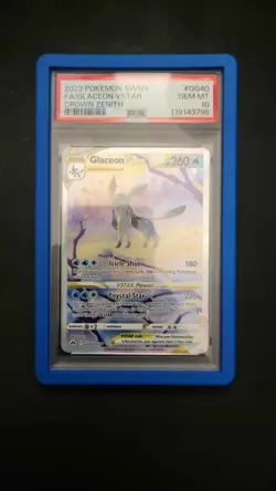PSA 10 GEM MT - Glaceon VSTAR GG40/GG70 SWSH Crown Zenith - GUARD INCLUDED - Image 3