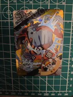 ONE PIECE TCG Chinese Card Full Art SR HOLO Strawhats JIMBE JIMBEI OP-S1-SR10 - Image 2