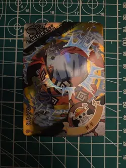 ONE PIECE TCG Chinese Card Full Art SR HOLO Strawhats JIMBE JIMBEI OP-S1-SR10 - Image 4