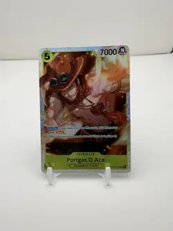 Portgas D Ace SR Full Art ST13-011 One Piece TCG The Three Brothers NM+ - Image 3
