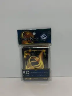 FFG Lord of the Rings Card Game Unlimited Art Sleeves The One Ring FFS68 NEW - Image 1