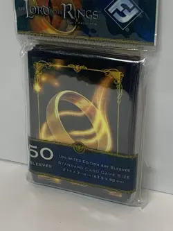 FFG Lord of the Rings Card Game Unlimited Art Sleeves The One Ring FFS68 NEW - Image 3