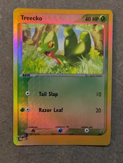 Pokemon Card 2003 TREECKO 003 Reverse Holo Nintendo Black Star Promo NM - Image 1