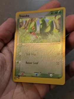 Pokemon Card 2003 TREECKO 003 Reverse Holo Nintendo Black Star Promo NM - Image 2