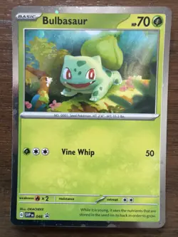Bulbasaur - 046 (Cosmos Holo) 046 Sv: Scarlet & Violet Promo Cards Holo - Image 1