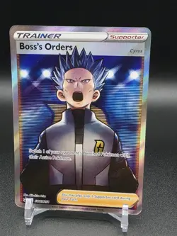 Boss's Orders (Full Art) SWSH251 SWSH: Sword & Shield Promo Cards Holo - Image 1